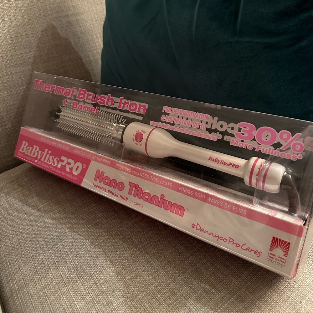Babyliss Pro 1” Barrel Thermal Brush Iron